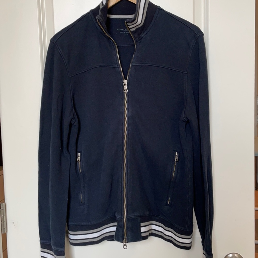 Banana Republic Navy Lightweight Jacket